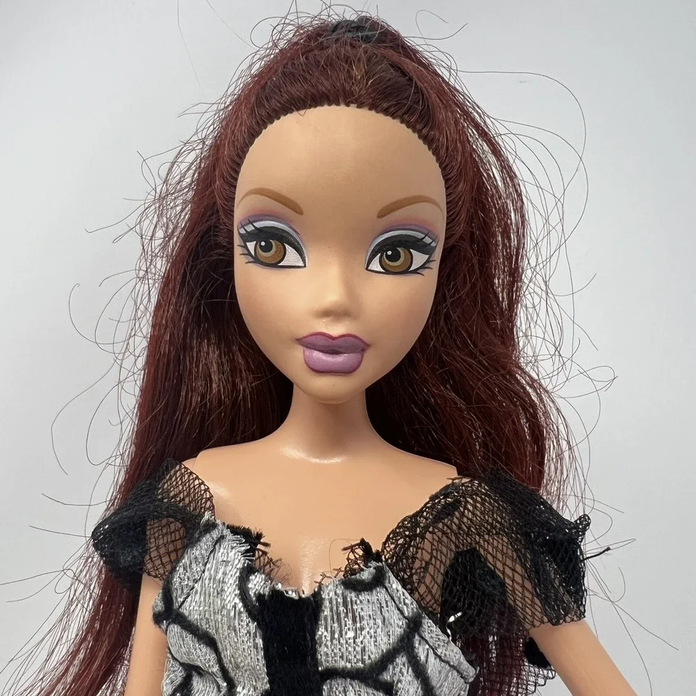 My Scene Barbie Doll CHELSEA Straight Reddish Brown Hair and Brown‎ Eyes